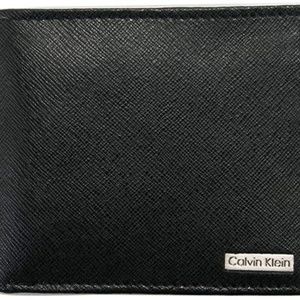 Calvin Klein Billfold with Coin Case Black